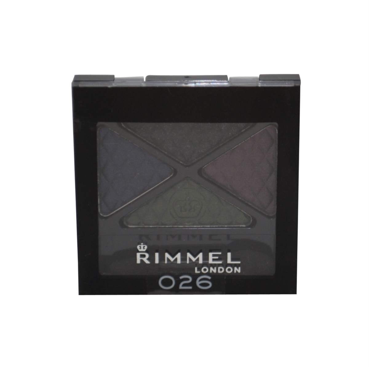 Rimmel Glam' Eyes Quad Eye Shadow, Precious Crown, .14 Oz