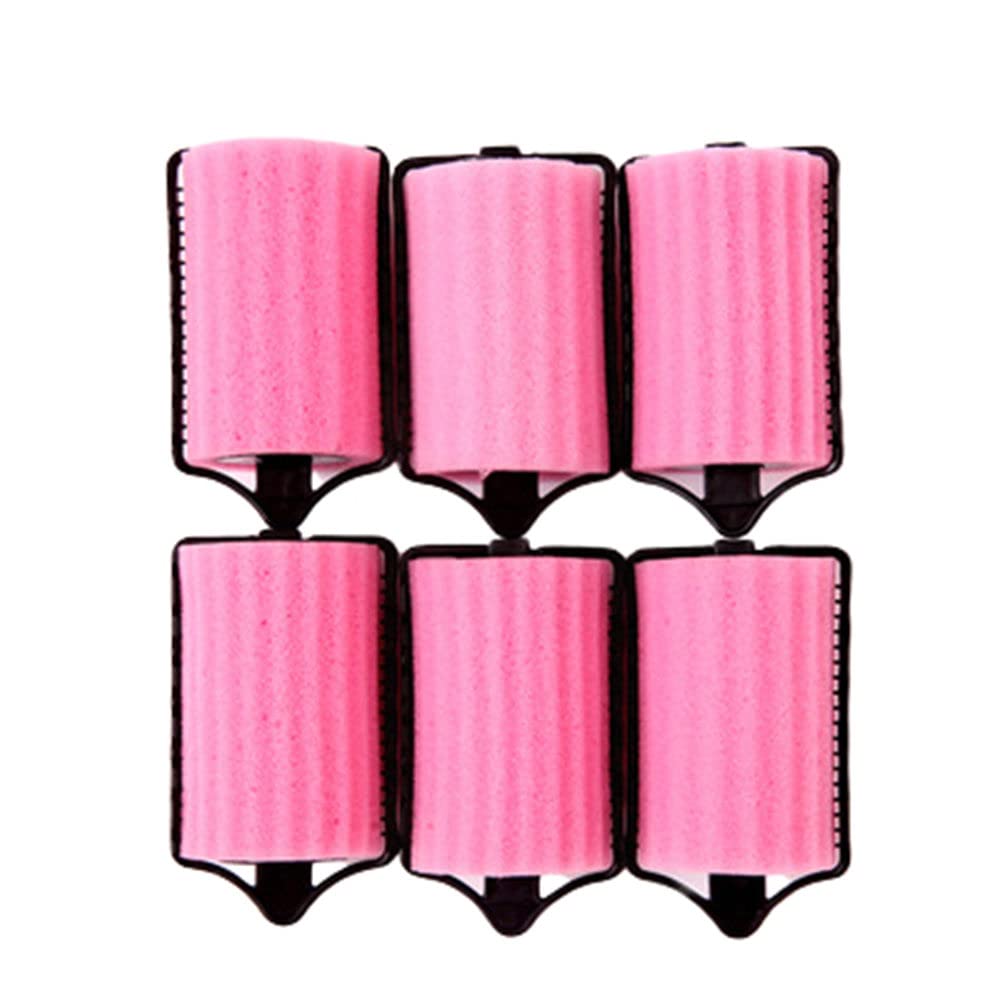 Lovef Magic Girl Ladies Hair Care Roller Fashion Hair Style Sponge Curlers 6 Pcs/Pack