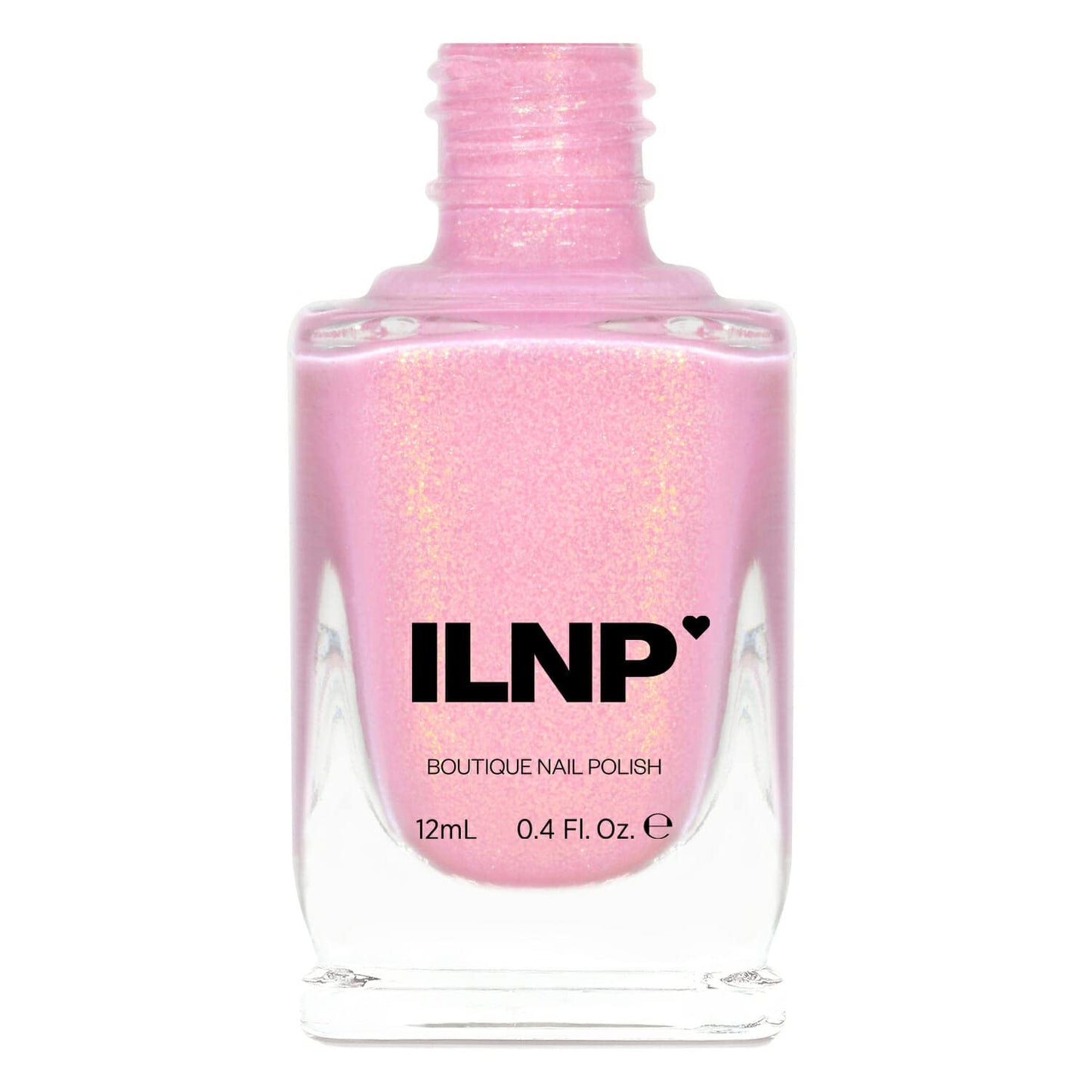Ilnp Fairy Floss - Pastel Pink Shimmer Nail Polish