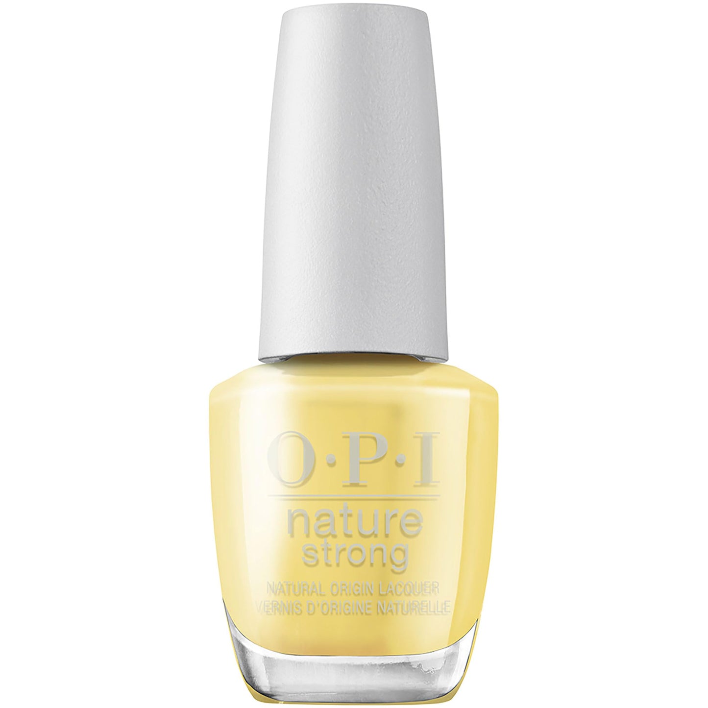 Opi Nature Strong Vegan Nail Polish, Make My Daisy, Yellow Nail Polish, Natural Origin, Cruelty-Free Nail Lacquer, 0.5 Fl Oz.