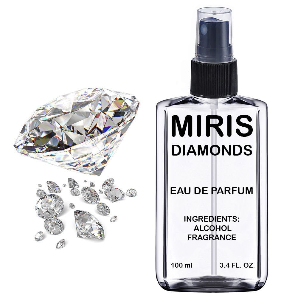 Miris Diamonds Unisex For Women And Men Eau De Parfum | 3.4 Fl Oz / 100 Ml