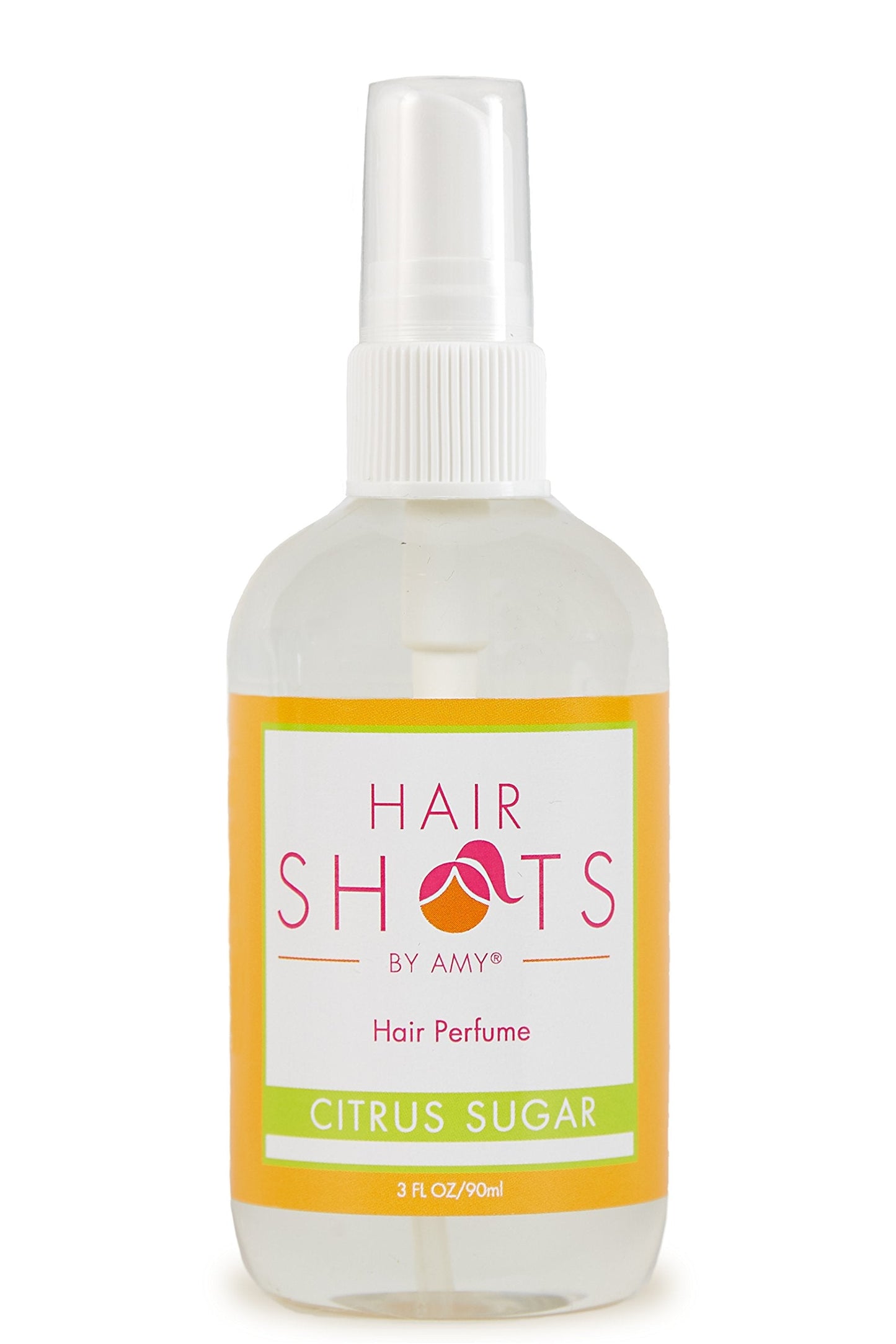 Hair Shots Citrus Sugar Perfume Quality Heat Activated 3 Oz Hair Fragrance