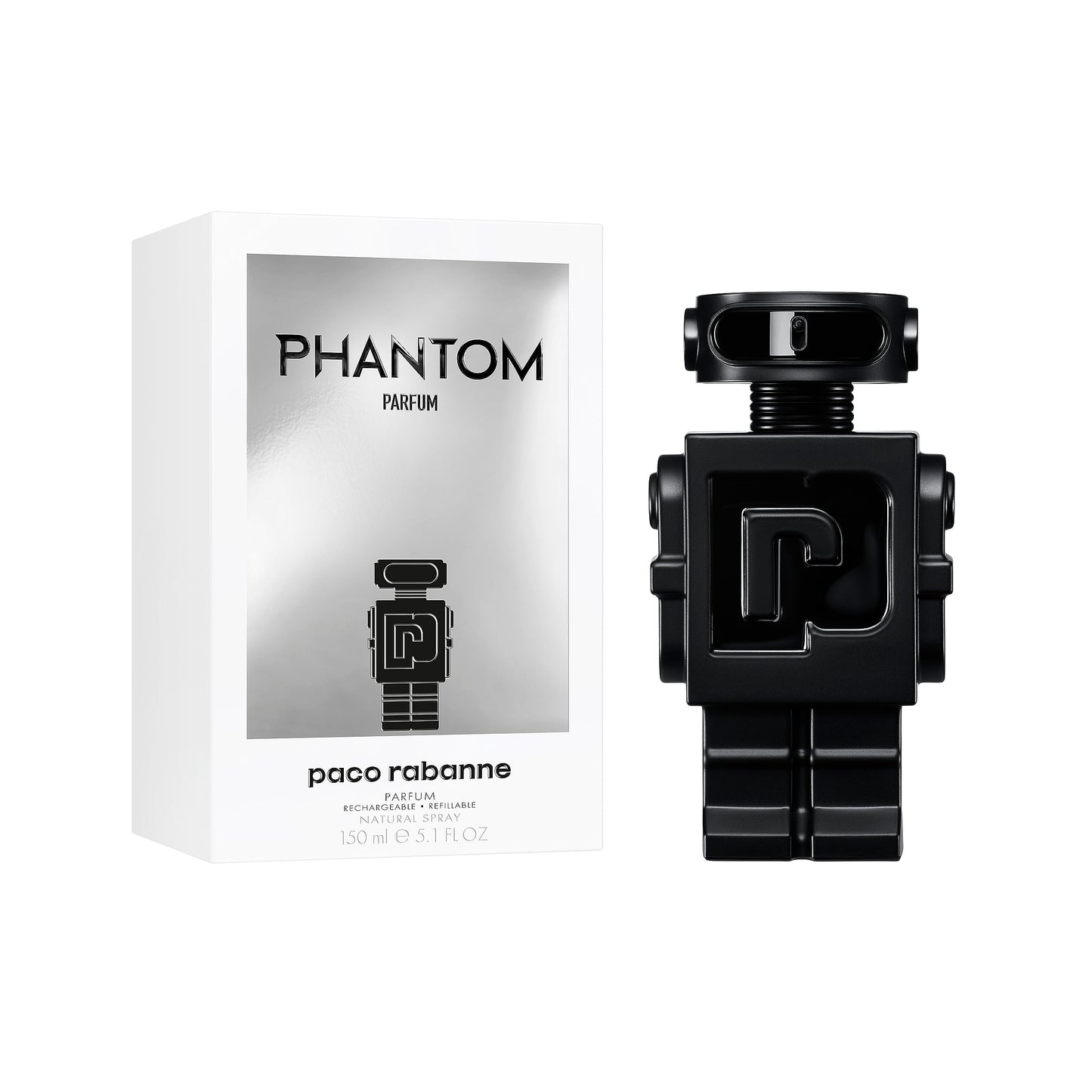 Paco Rabanne Men'S Phantom Edp Spray Refill 5.0 Fl. Oz