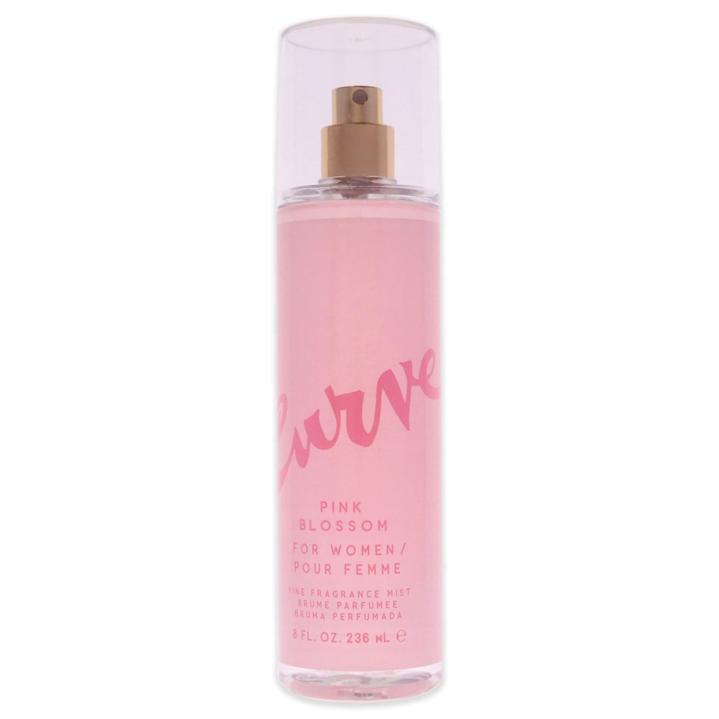 Curve Women'S Perfume Fragrance Mist, Casual Day Or Night Scent, Pink Blossom, 8 Fl Oz