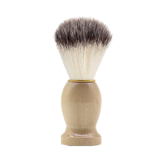 Cchude Men'S Shaving Brush With Wood Handle Shave Brushes Shave Cream Brush For Men Hair Salon Tool