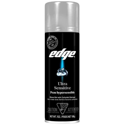 Ultra Sensitive Shave Gel Men Shave Gel By Edge, 7 Ounce