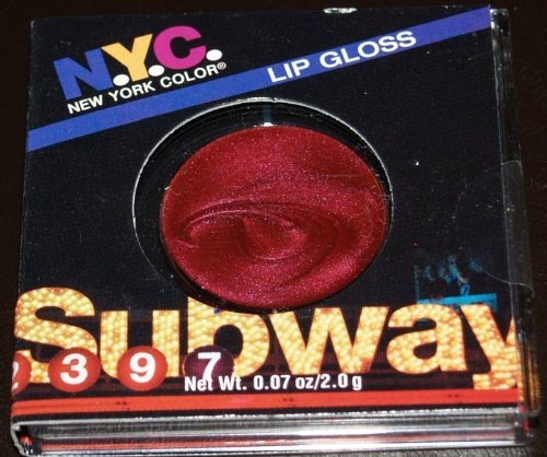 N.Y.C. Scene Stealers Lip Gloss, 544A04 Subway, 0.07 Oz