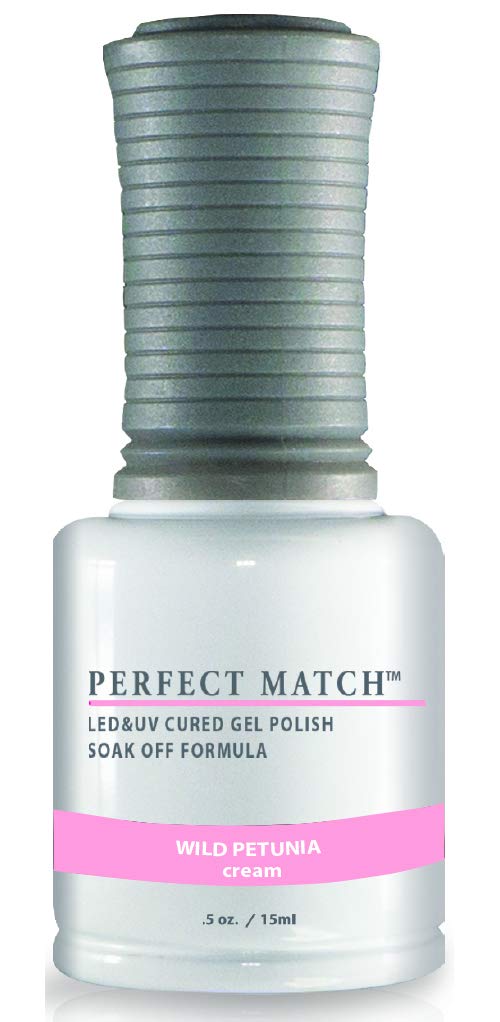 Lechat Perfect Match Gel Polish, Wild Petunia, 0.5 Fluid Ounce