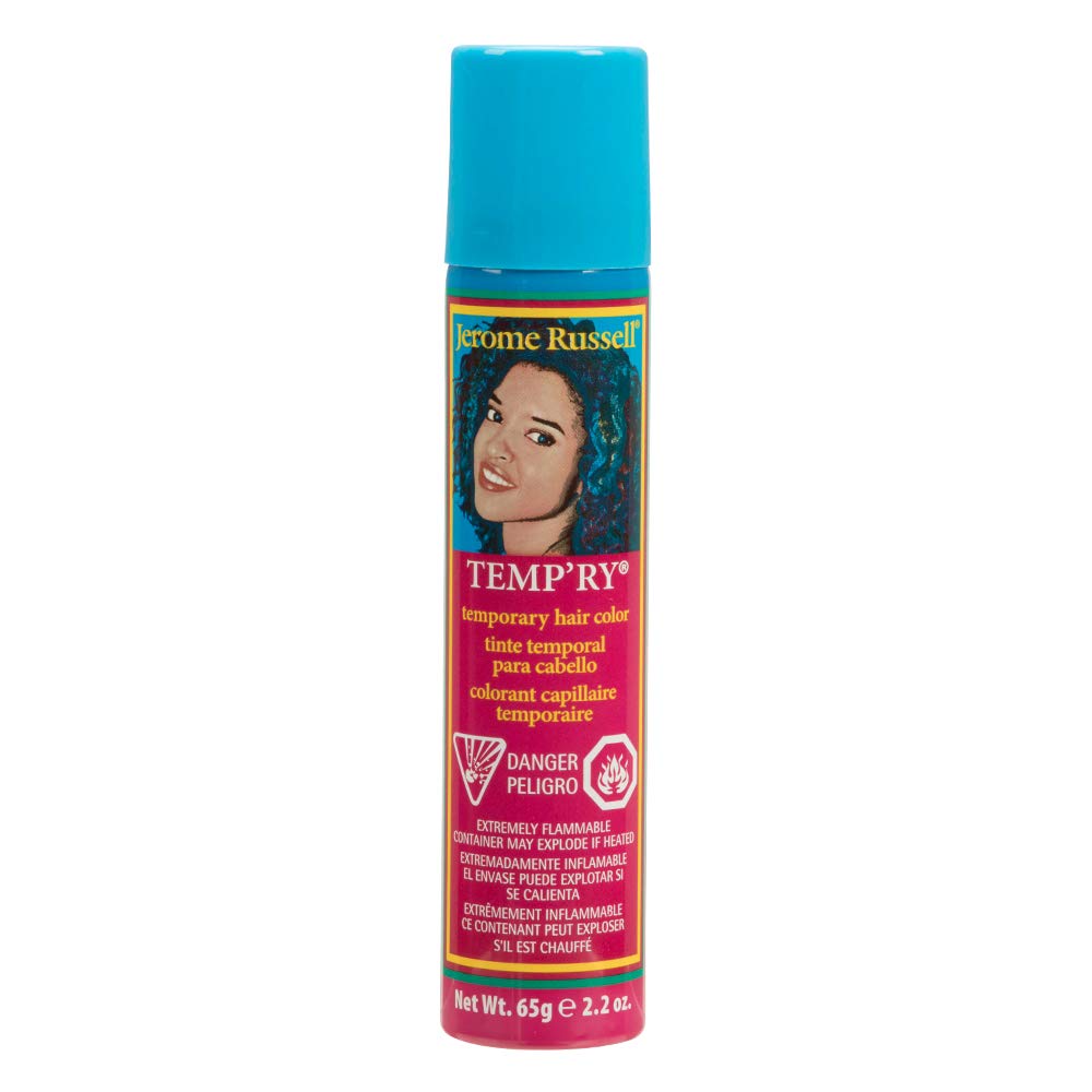 Jerome Russell Temporary Hair Color Spray, Roman Bronze - Intense Spray-On Temporary Hair Color, Fast-Drying, Non-Sticky, Travel