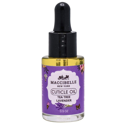 Maccibelle Cuticle Oil 0.5 Oz Tea Tree Lavender Heals Dry Cracked Cuticles