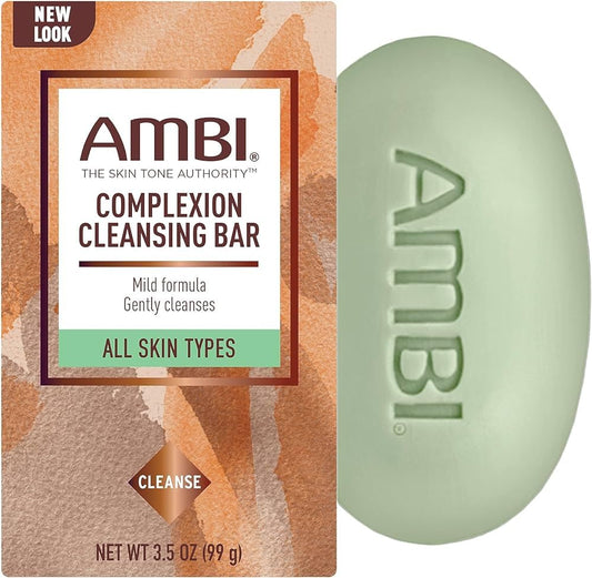 Ambi Complexion Cleansing Bar Soap, 3.5 Oz (Pack Of 10)