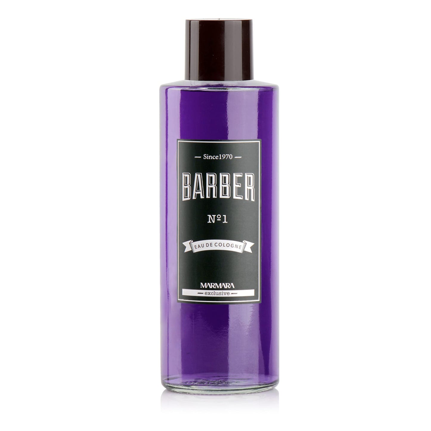 Marmara Barber Cologne - Best Choice Of Modern Barbers And Traditional Shaving Fans (No 1 Purple, 500Ml X 1 Bottle)