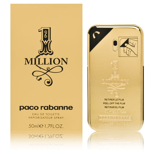 Paco Rabanne 1 Million Fragrance For Men - Fresh And Spicy - Notes Of Amber, Leather And Tangerine - Adds A Touch Of Irresistibl