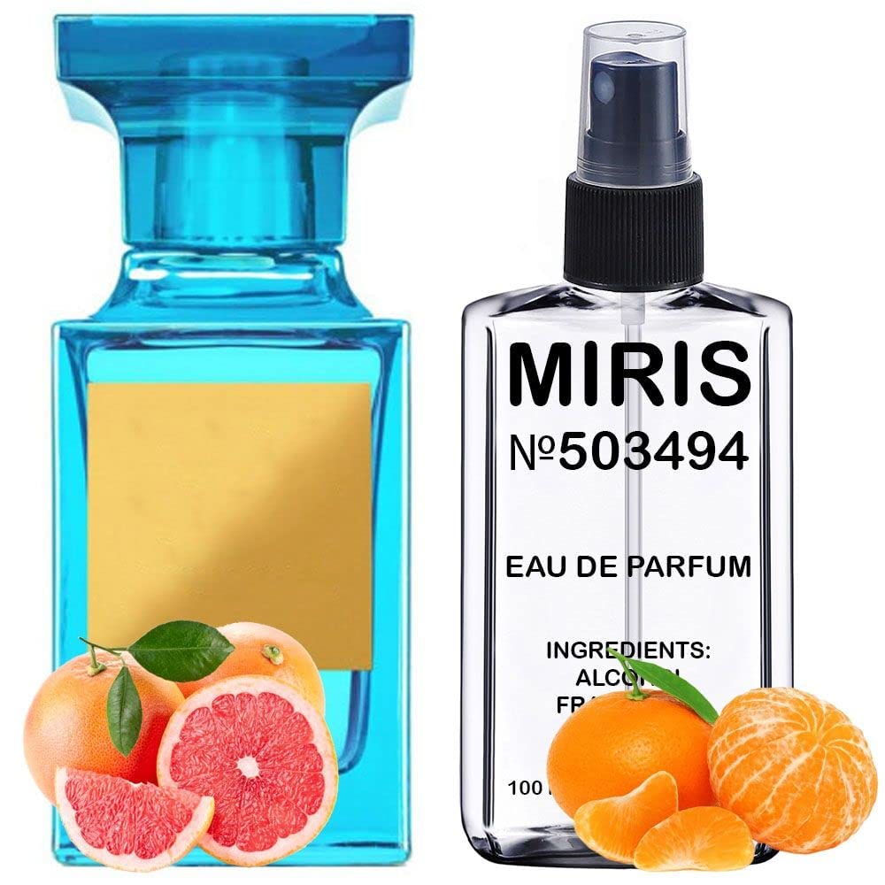 Miris No.503494 | Impression Of Mandarino Di Amalfi | Unisex For Women And Men Eau De Parfum | 3.4 Fl Oz / 100 Ml