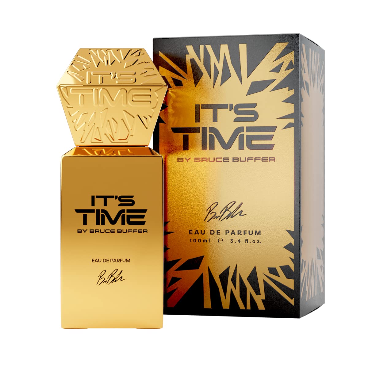 It'S Time By Bruce Buffer Eau De Parfum For Men 3.4 Fl. Oz