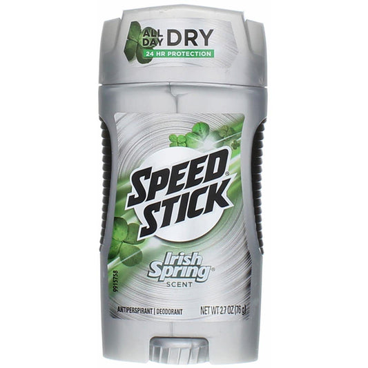 Speed Stick Irish Spring Original Antiperspirant Deodorant 2.7 Oz (Pack Of 12)