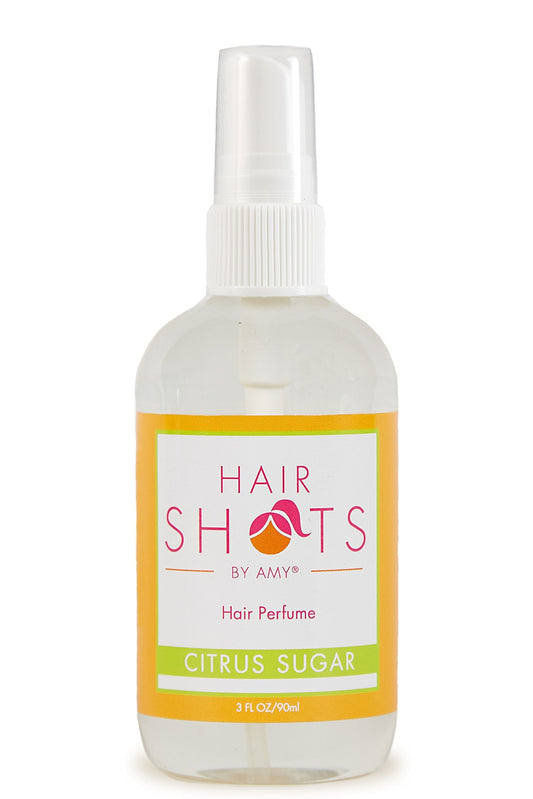 Hair Shots Citrus Sugar Perfume Quality Heat Activated 3 Oz Hair Fragrance