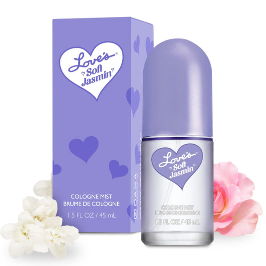 Dana Love'S Soft Jasmin Cologne Mist 1.5Oz, Womens Body Spray