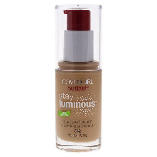 Covergirl Outlast Stay Luminous Foundation Medium Beige 842, 1 Oz (Packaging May Vary)