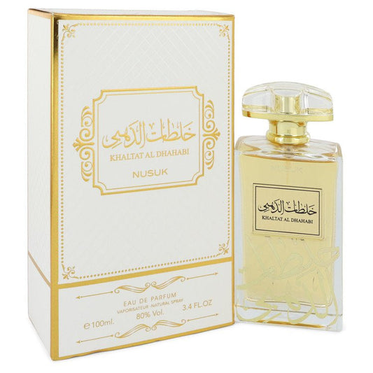 Khaltat Al Dhahabi by Nusuk Eau De Parfum Spray (Unisex) 3.4 oz(D0102HA7R97.)